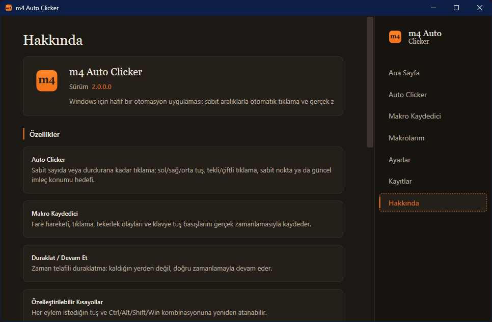 m4 Auto Clicker